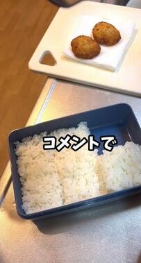 【まるごと一本卵焼き＆牛丼で笑顔になる弁当】ボリューム満点で美味しそうなお弁当が話題