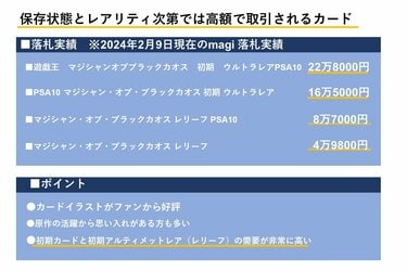 遊戯王】マジシャン・オブ・ブラックカオスの落札相場はいくら？ 初期