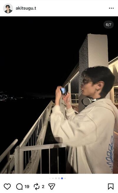 冨永章胤のInstagram投稿