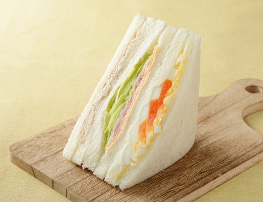 ローソンの新商品:ミックスサンド