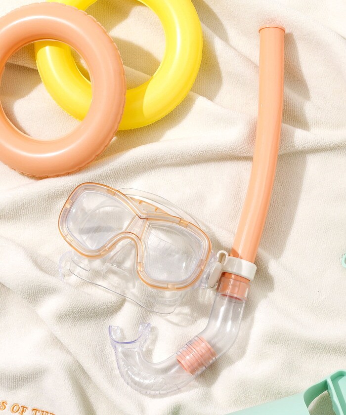 マスクとシュノーケルがセットになった便利アイテム