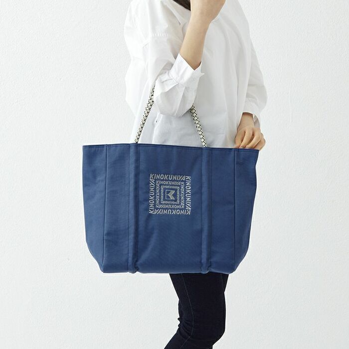 紀ノ国屋　ロープハンドル保冷バッグ