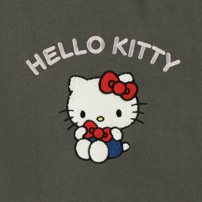 ふんわり立体的な刺繍