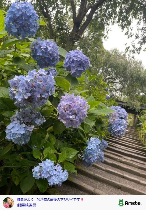 出所：假屋崎省吾のAmebaブログ 参照日：2025年7月18日