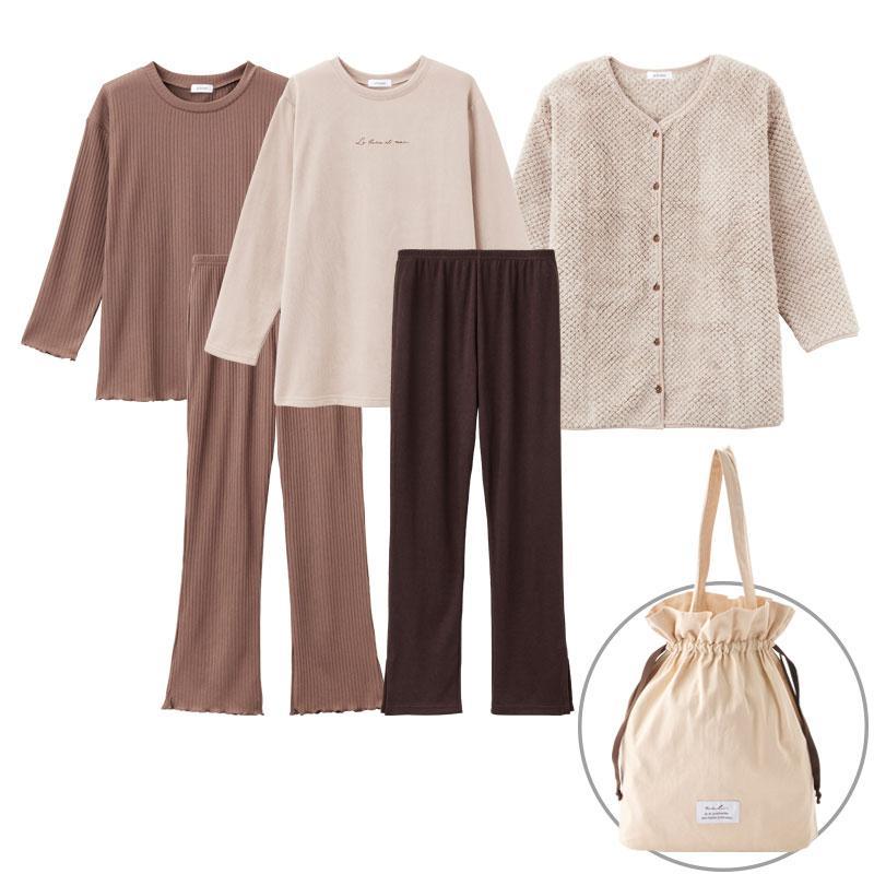 出所：ファッションセンターしまむら レディース インフルエンサーパジャマ【4点セット】