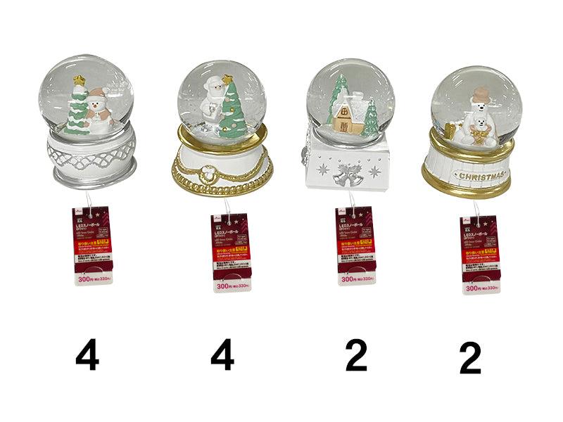 出所：公式通販ダイソーネットストア LEDスノーボール（ホワイト）