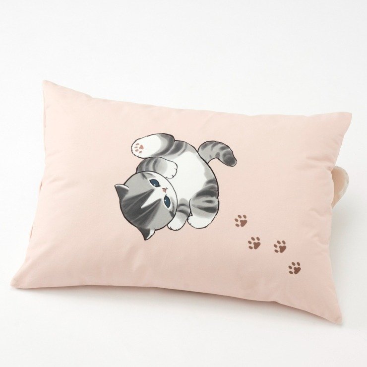 出所：しまむら公式　枕（43×63cm・mofusand）ピンク