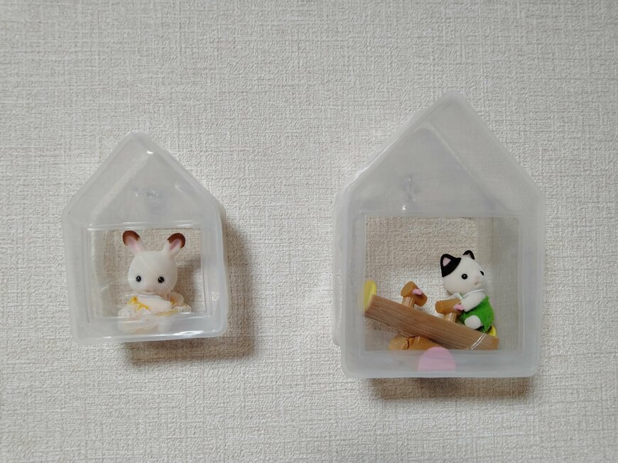 筆者撮影（キャンドゥ、ミニハウスディスプレイ）