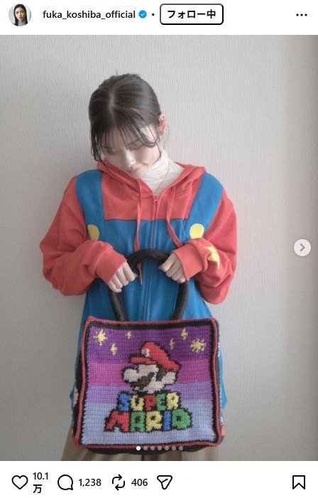 出所：小芝風花のInstagram（＠fuka_koshiba_official） 参照日：2026年2月4日