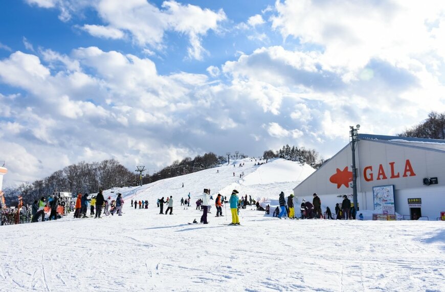 ガーラ湯沢のゲレンデ