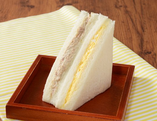 ローソンの新商品:ツナたまごサンド