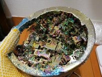 結婚・出産・昇進に続き「でけえビスマス出来た」と報告　完成した「美しい結晶」に注目集まる