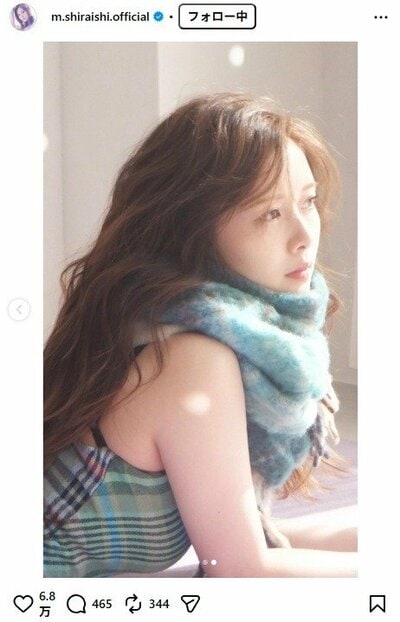 白石麻衣のInstagram投稿