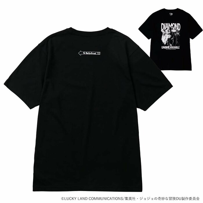 背面は首元付近の「To Be Continued」矢印モチーフだけに抑えています