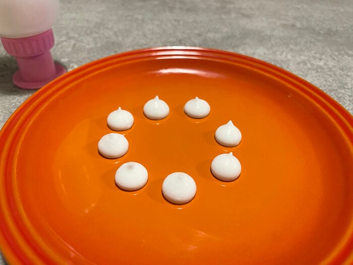 植物性生クリームのホイップ