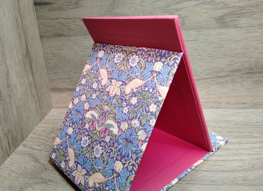 筆者撮影（セリア、折りたたみミラー S ウィリアム・モリス）