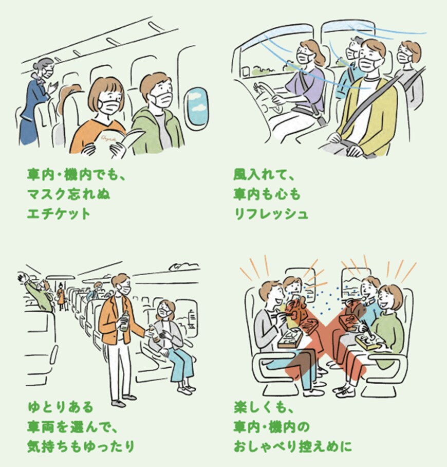 出所：観光庁「新しい旅のエチケット」