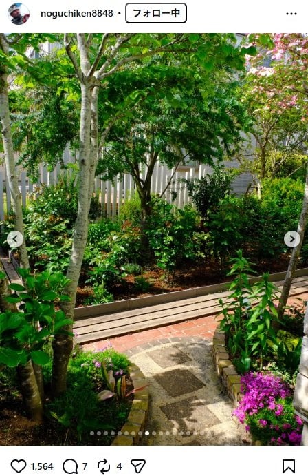 出所：野口健のInstagram（＠noguchiken8848） 参照日：2026年4月20日