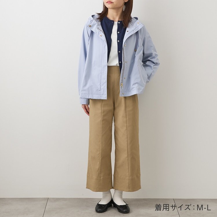 ケユカ公式 【すごナノ撥水】テントラインフーディージャケット