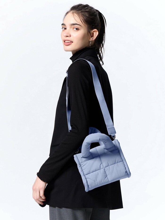 GU公式 パフミニショルダーバッグ