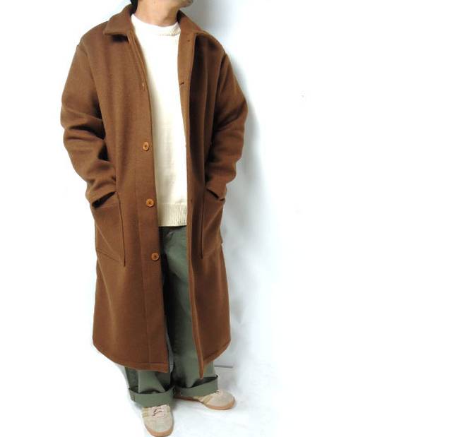 weac - ウールドロップショルダーコート ¥31,900（税込）