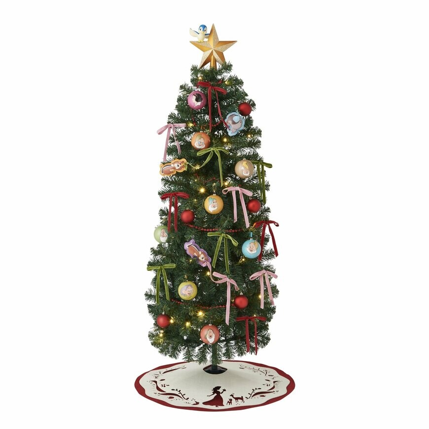 出所：フランフラン公式　ディズニー 白雪姫 / クリスマスツリースターターセット 150cm