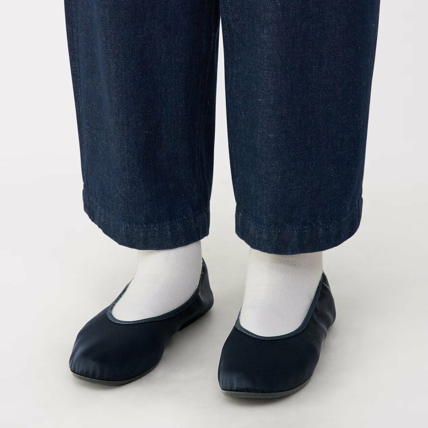 無印良品公式　婦人　撥水フラットバレエシューズ