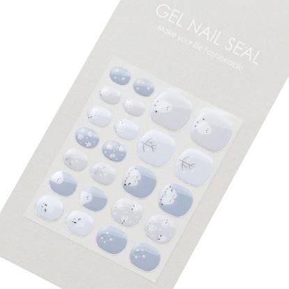 ニトリ、【デコホーム商品】ジェルネイルシール24(シマエナガ)画像