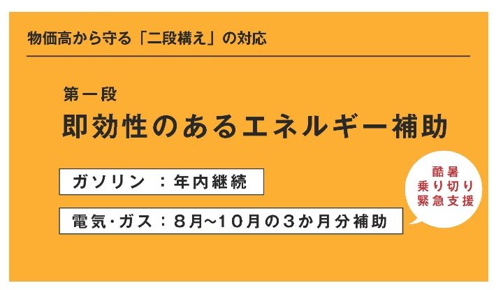 酷暑乗り切り緊急支援(電気・ガス)