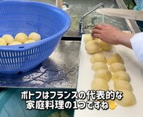 【学校給食】「寒い日に大人気！」大鍋でたっぷり作る「ポトフ」が最高！学校給食オリジナルの「レバーソーセージ」で鉄分摂取！