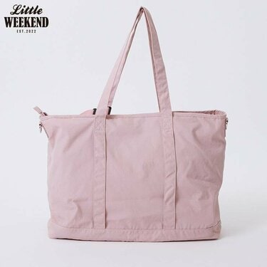 新品未使用】リトルウィークエンド ピンク マザーズバッグ 大容量 多