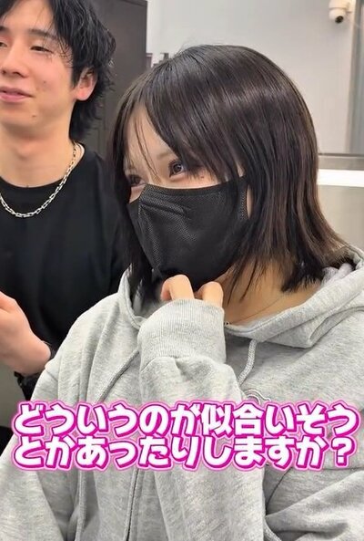 どういうウルフスタイルがよいかを相談