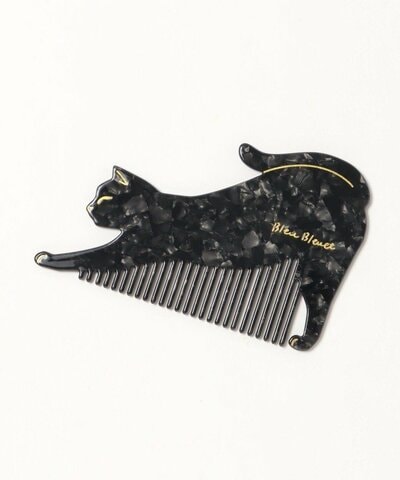 Bleu Bleuet（ブルーブルーエ）、ねこアセテートコーム商品画像