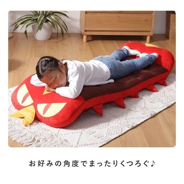 ゆったり足を伸ばしてお昼寝することもできる