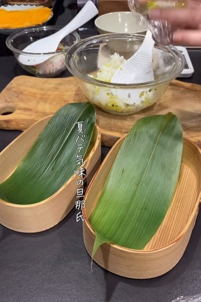 【夏バテ気味の夫に作る】華やかな「おにぎり＆冷やし中華弁当」が綺麗で可愛いと話題