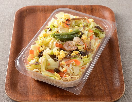 ローソンの新商品：1/2日分の野菜が摂れる　焼ビーフン