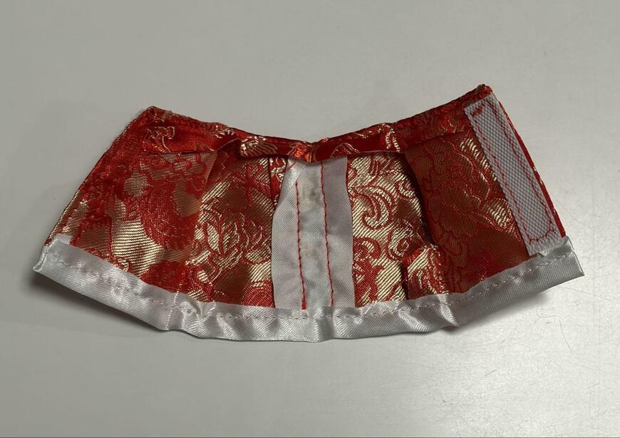 キャンドゥ、ぬい用チャイナ服セット RDの画像