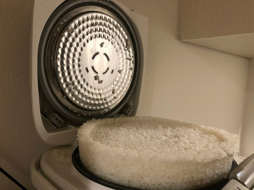 計量ミスした時の炊飯結果