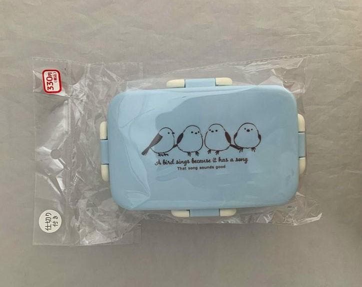 キャンドゥ、一段ランチボックスシマエナガMT画像