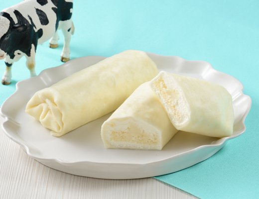 ローソンの新商品:Uchi Café×Milk 白いMILKクレープ