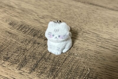 キャンドゥ、ぽてちび にゃんこのアンブレラチャーム商品画像