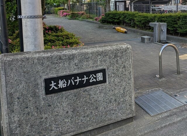 「バナナ公園」の名前にウキウキして見に行った結果…「シュールすぎる光景」に突っ込むコメントが続出