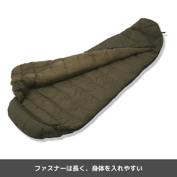 ダウンと吸湿発熱わたが入っているので保温性もバッチリ