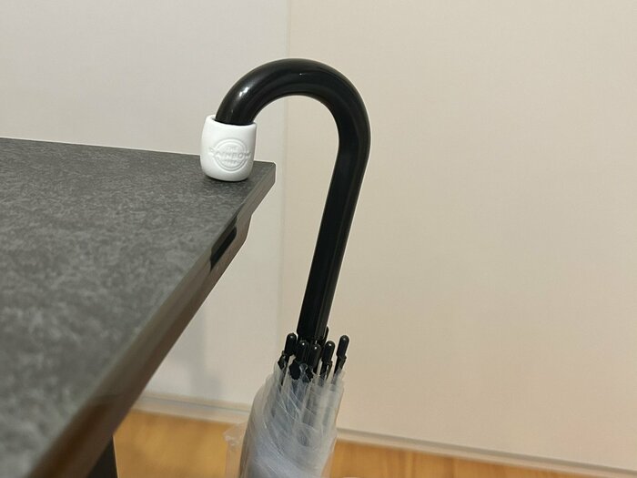 滑り止めになるアンブレラキャップ