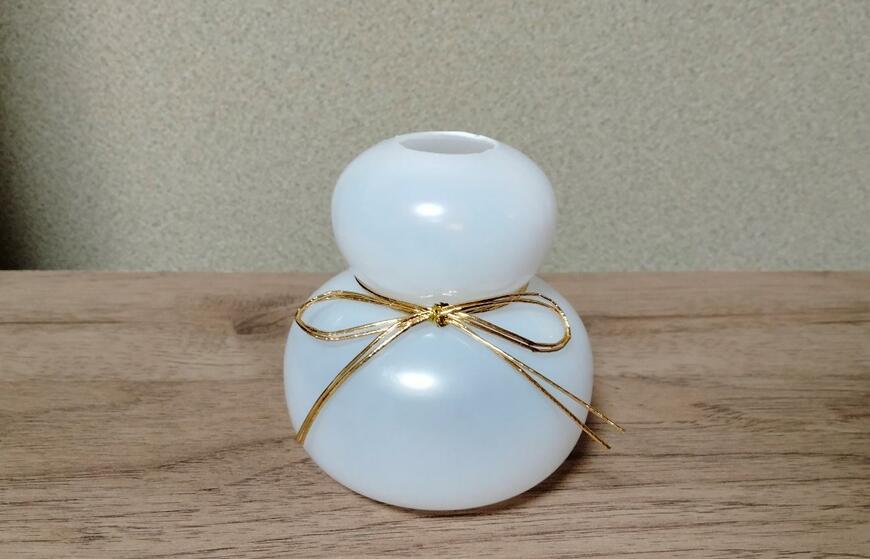 筆者撮影（セリア、鏡餅フラワーポット）