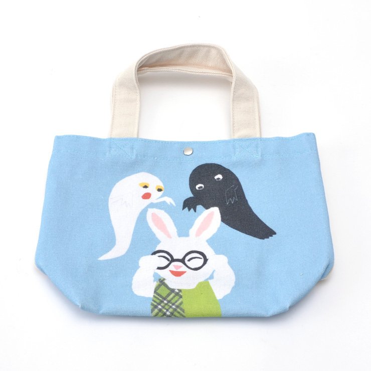 出所：しまむら　ミニトートバッグ(めがねうさぎ)
