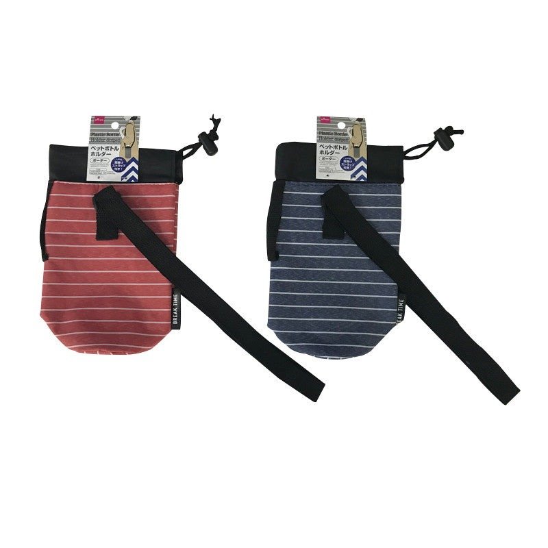 出所：ダイソー公式　ペットボトルホルダー（ボーダー）