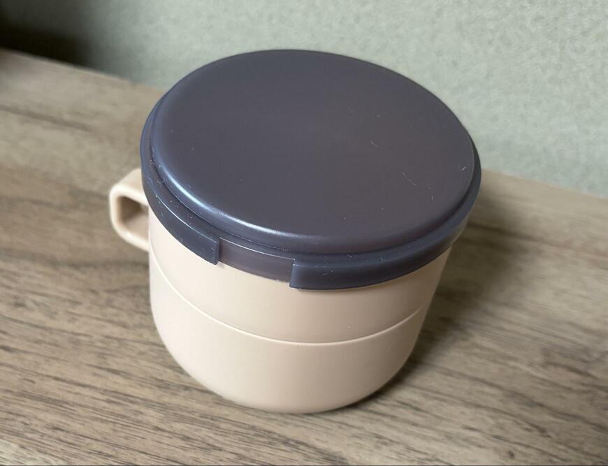 筆者撮影（セリア、スープボウルランチボックス 300+250ml）