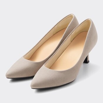 出所：GU公式 マシュマロパンプス