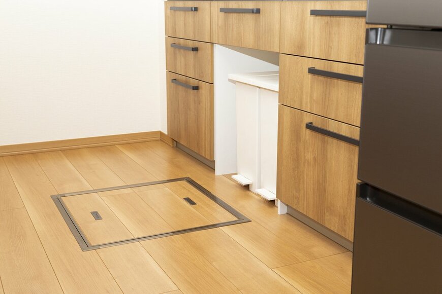 床下収納の写真